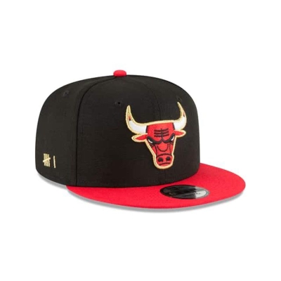 Chicago Bulls Gorra | New Era NBA Glory Turn 9fifty Snapback Cap Mexico - Negros